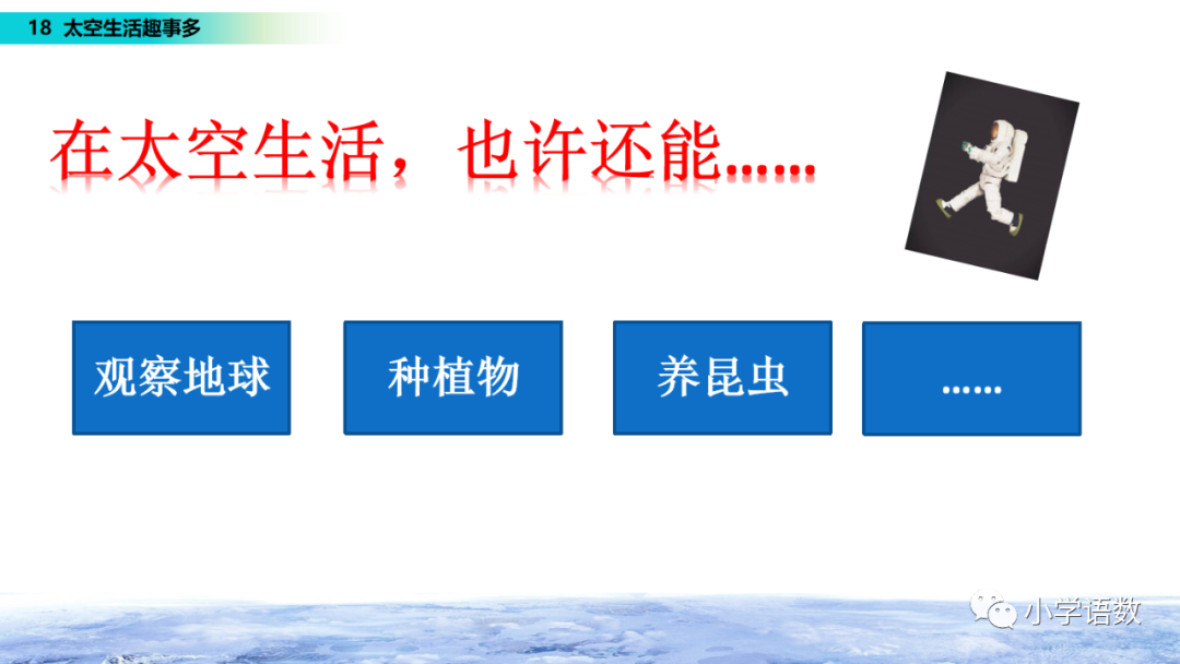 课文太空生活趣事多的课文教程_太空趣事解析课文生活中的问题_太空生活趣事课文解析